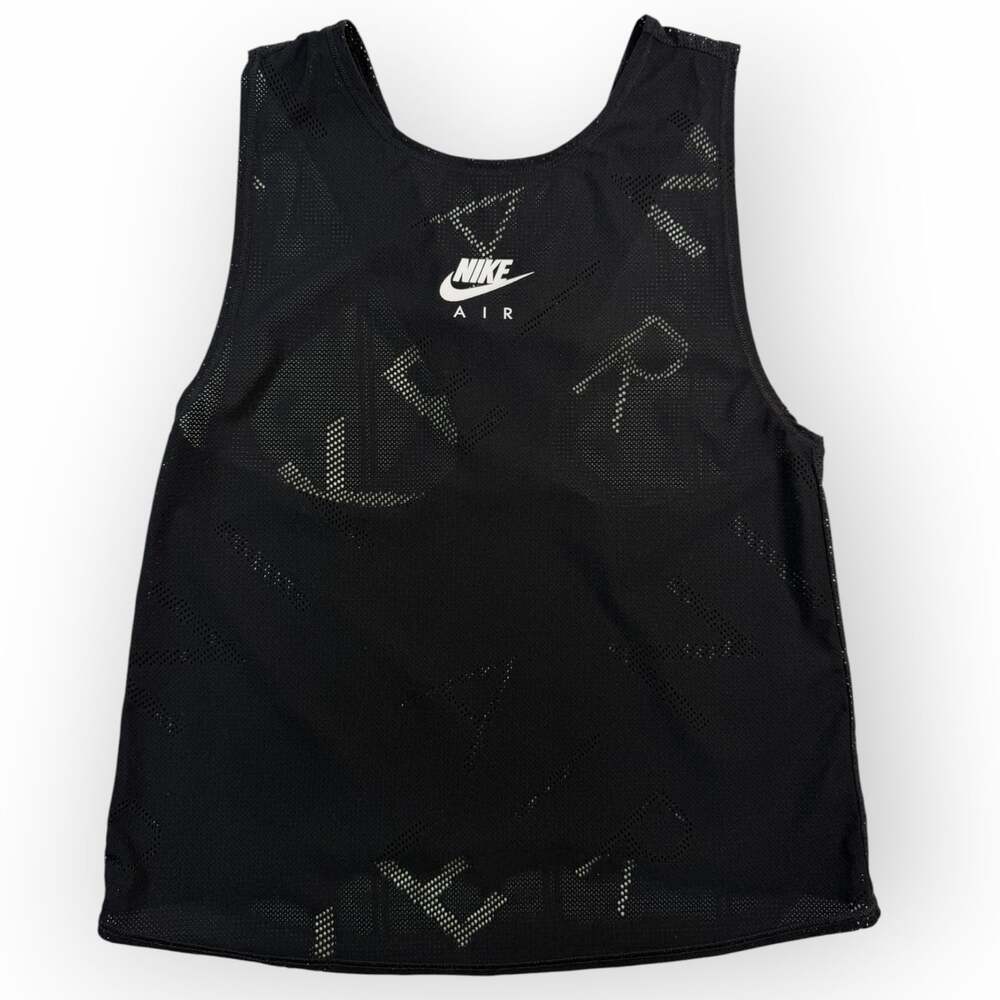 Nike Air Dri FIT Black Sheer Mesh Running Tank Women’s XS